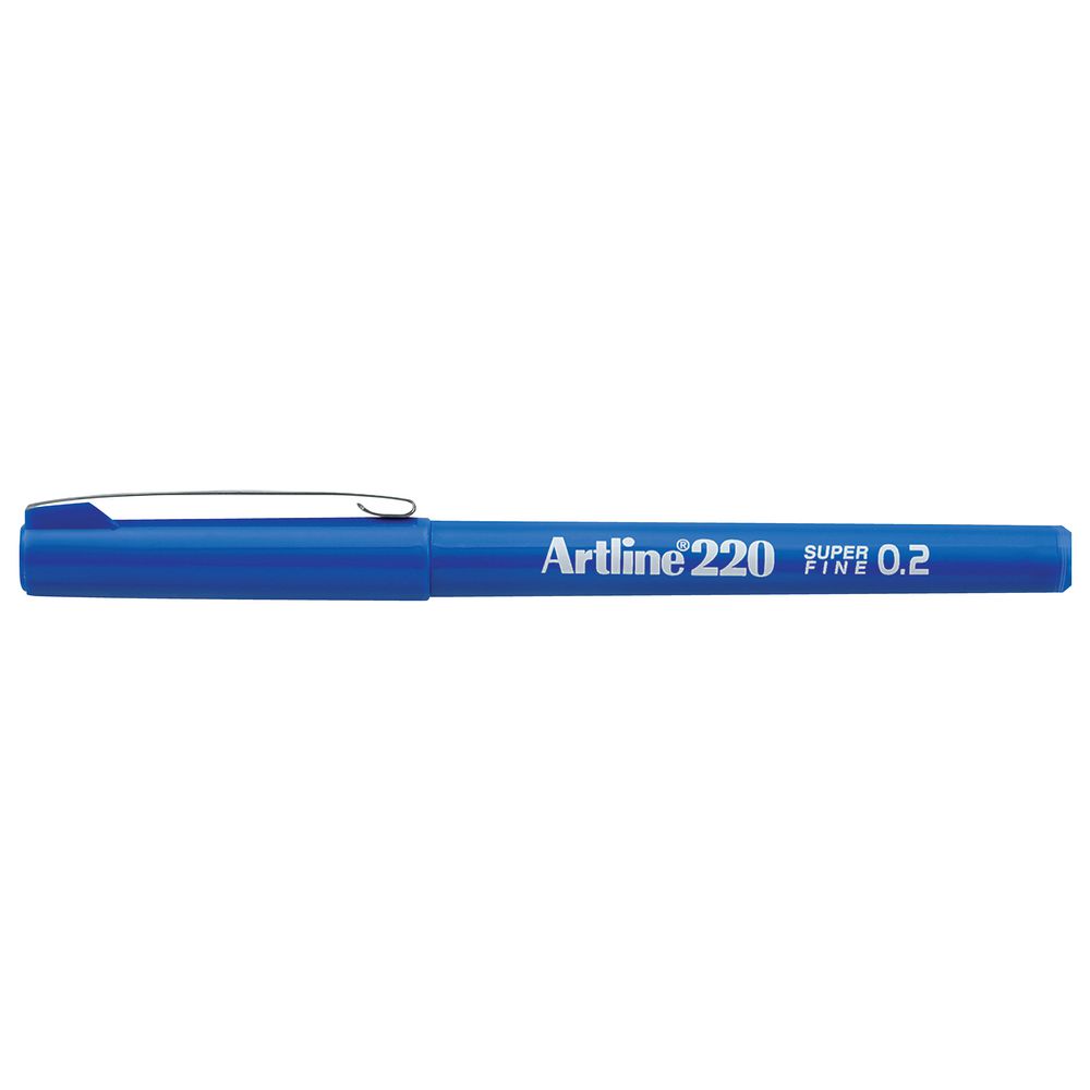 Artline 220 Fineliner Pen 0.2mm Blue