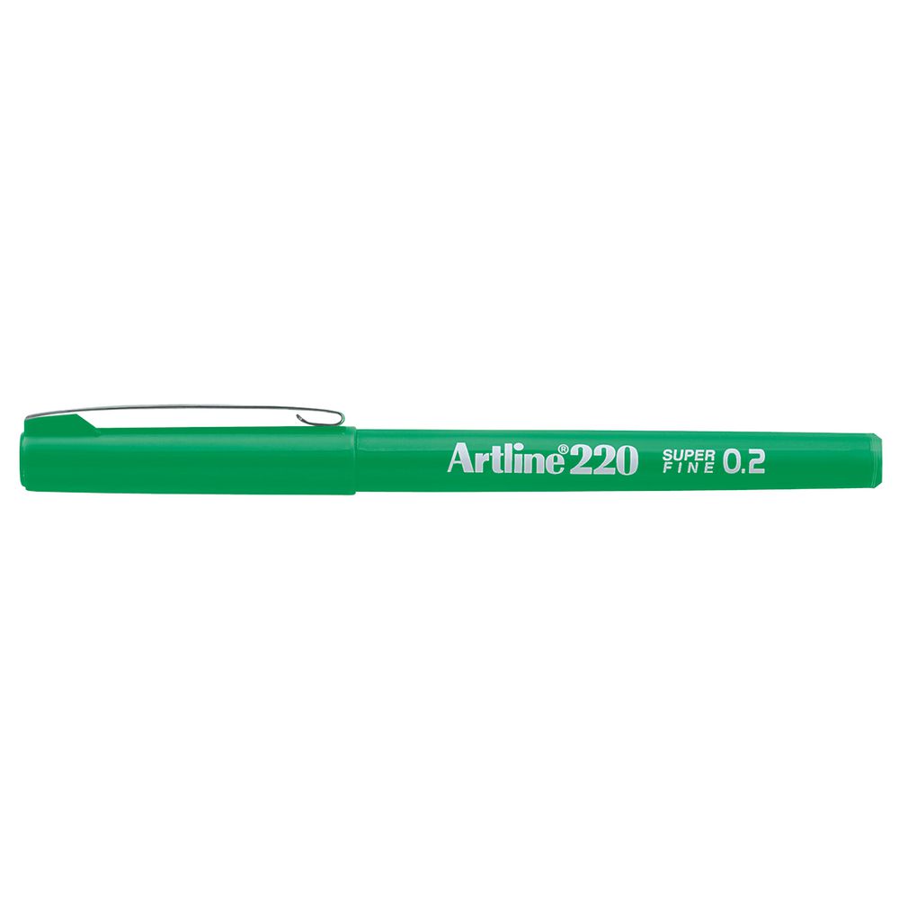 Artline 220 Fineliner 0.6mm Green