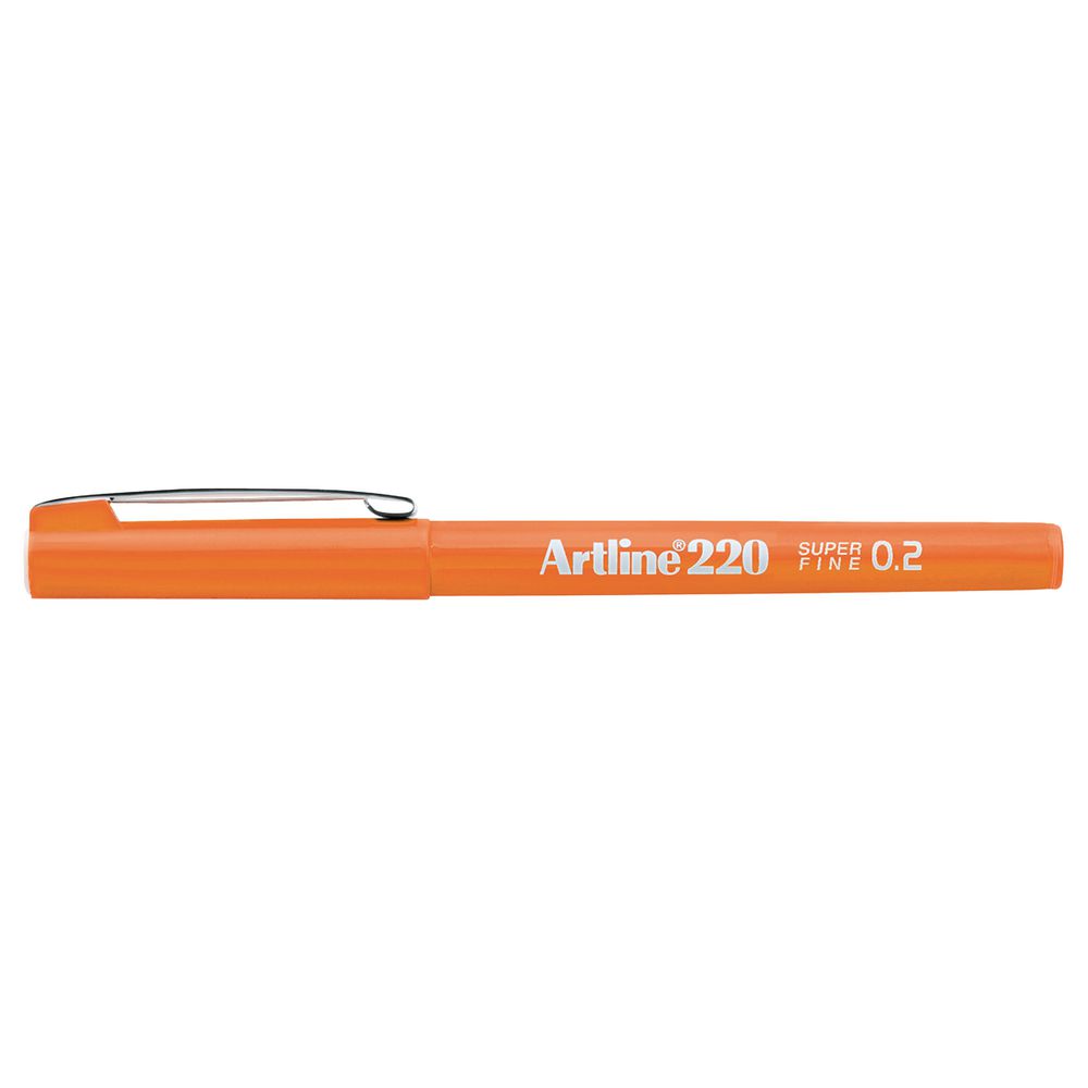 Artline 220 Fineliner 0.2mm Orange