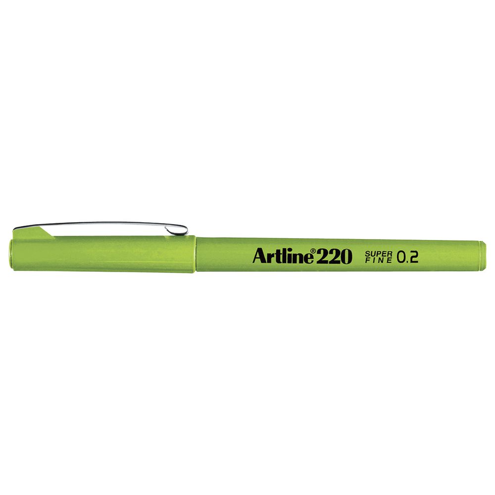Artline 220 0.2mm Fineliner Lime Green
