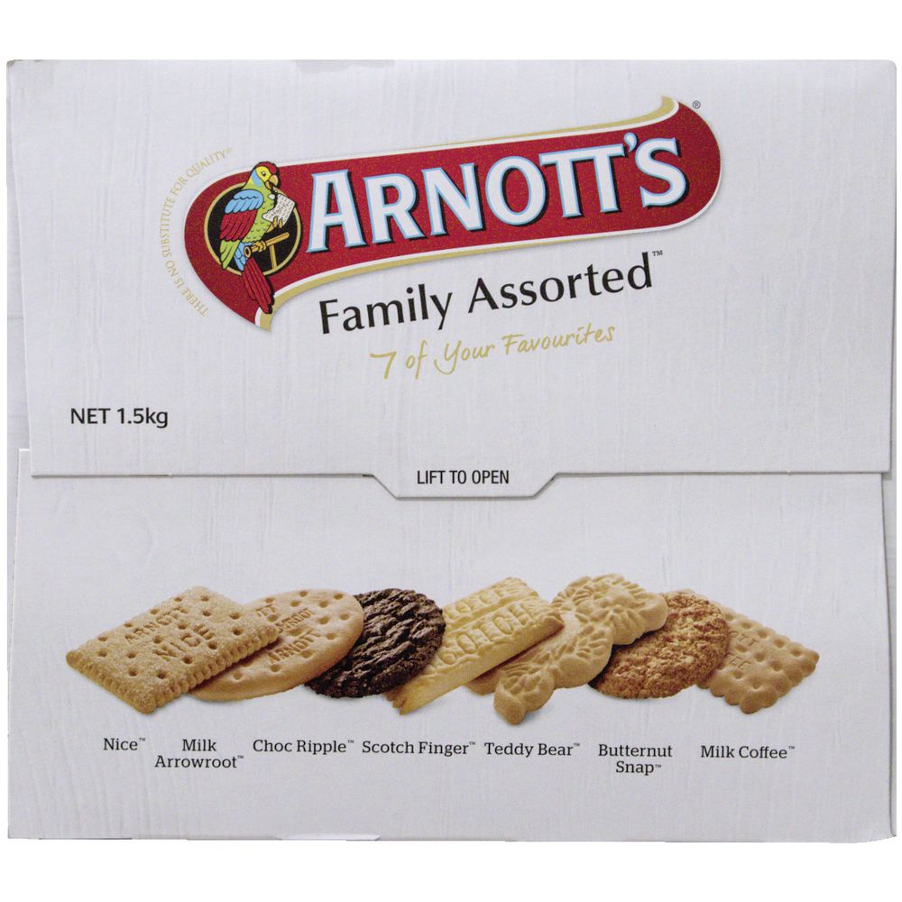 Arnott's Family Assorted Biscuits 1.5kg
