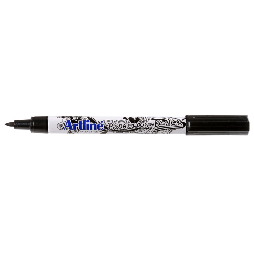 Artline Fashion Permanent Marker Bodacious Black