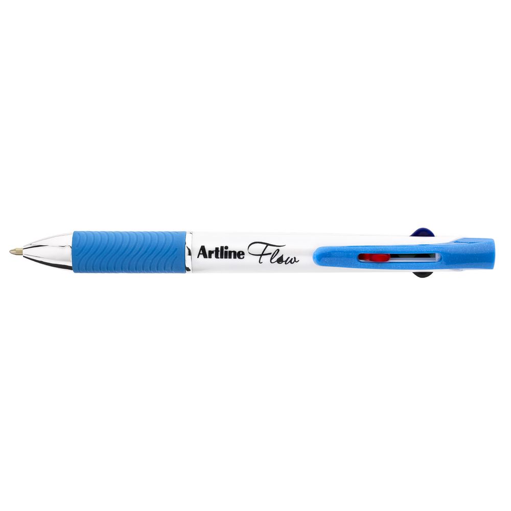 Artline Flow 4 Colour Retractable Ballpoint Pen Limited Ed.