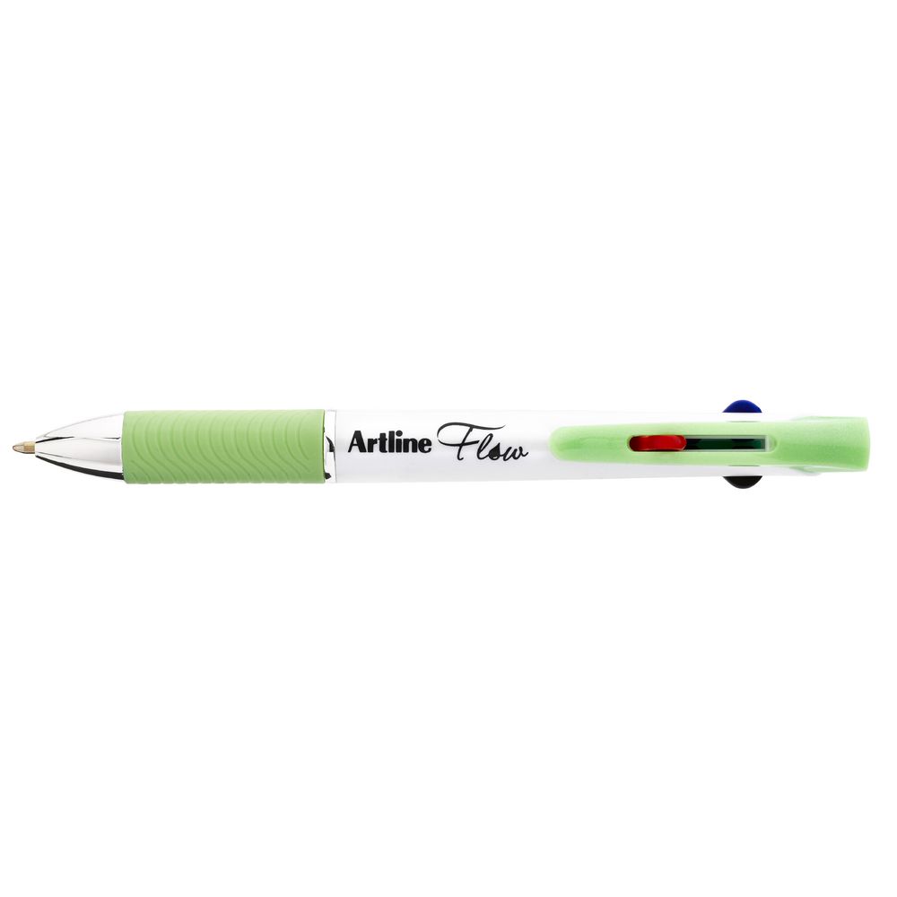 Artline Flow 4 Colour Retractable Ballpoint Pen Limited Ed.
