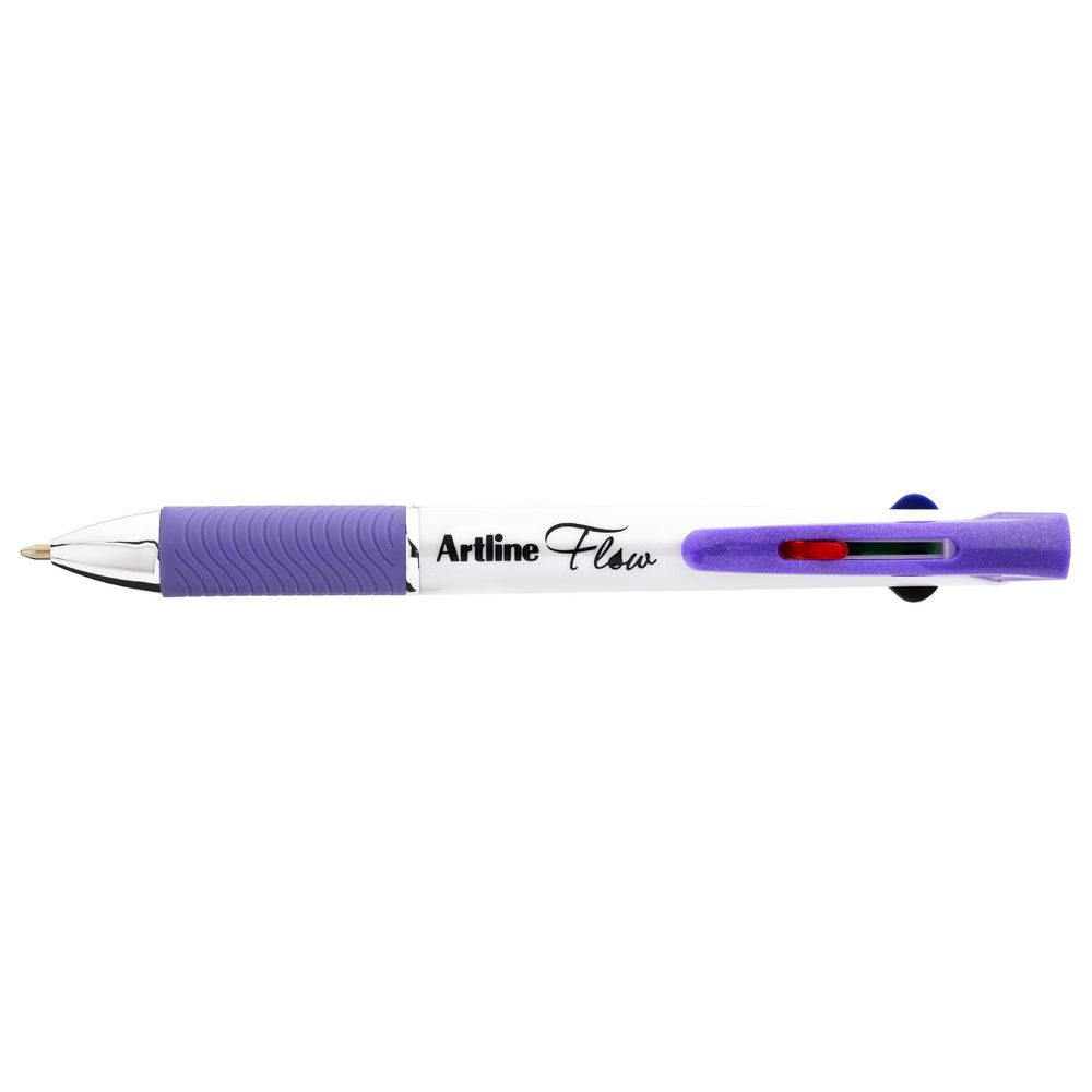 Artline Flow 4 Colour Retractable Ballpoint Pen Limited Ed.