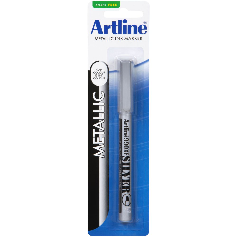 Artline 990 Paint Marker Silver