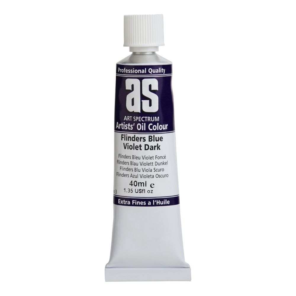 Art Spectrum Oil 40mL Flinders Blue Violet Dark S3