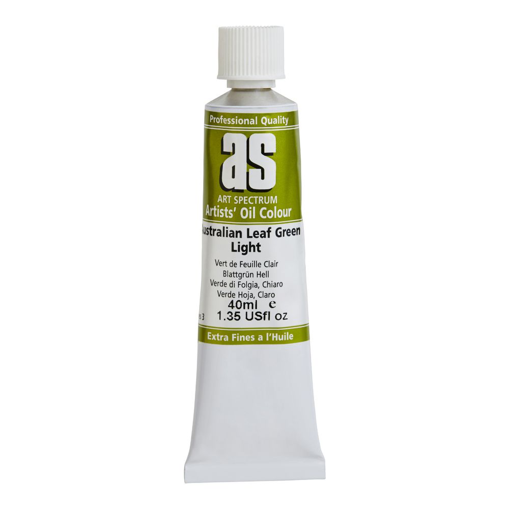 Art Spectrum Oil 40mL Australian Leaf Green Light S3