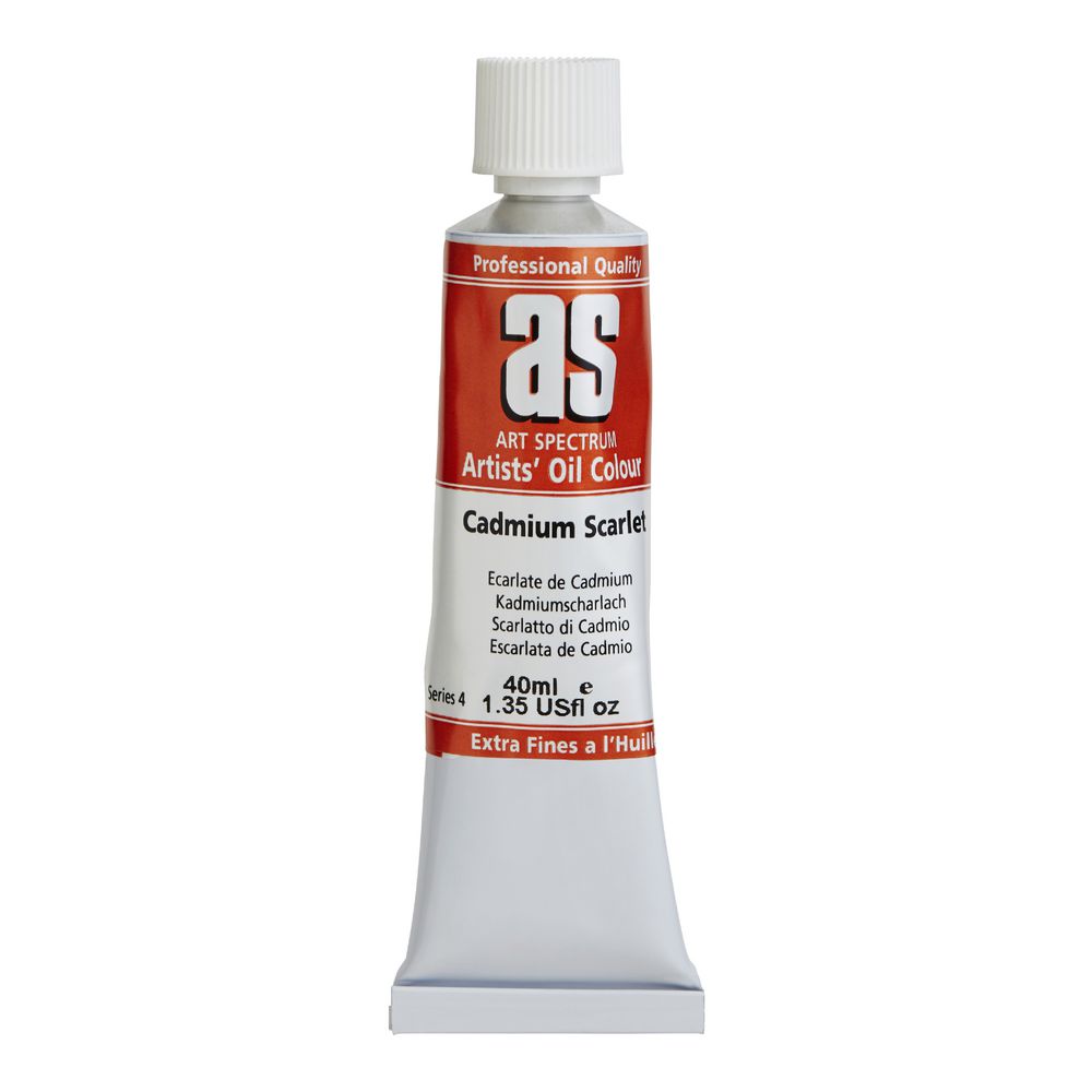 Art Spectrum Oil 40mL Cadmium Scarlet S4