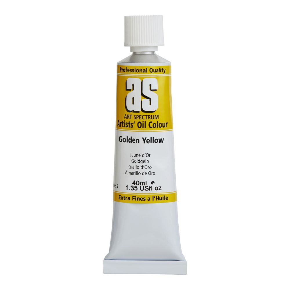 Art Spectrum Oil 40mL Golden Yellow S2