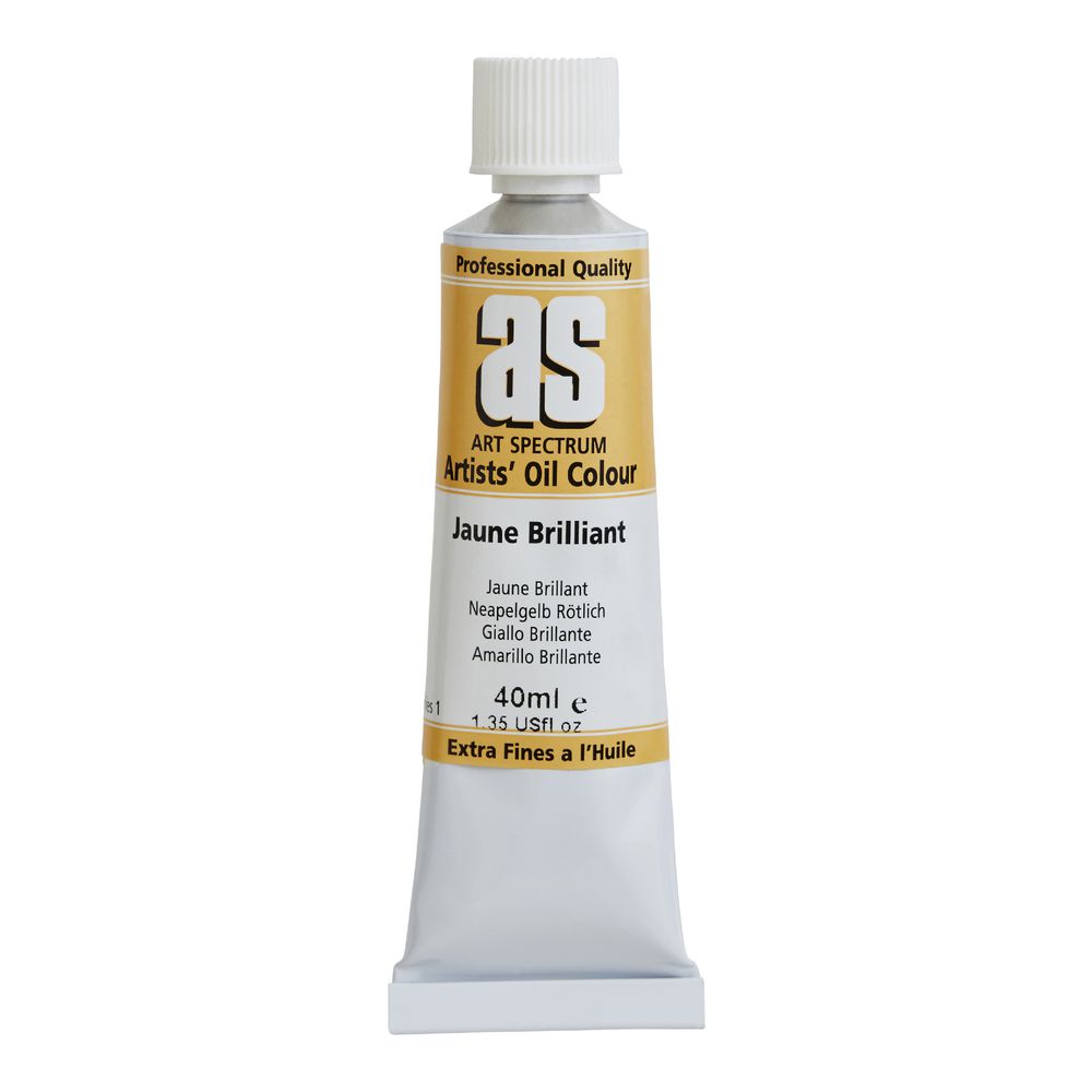 Art Spectrum Oil 40mL Jaune Brilliant S1