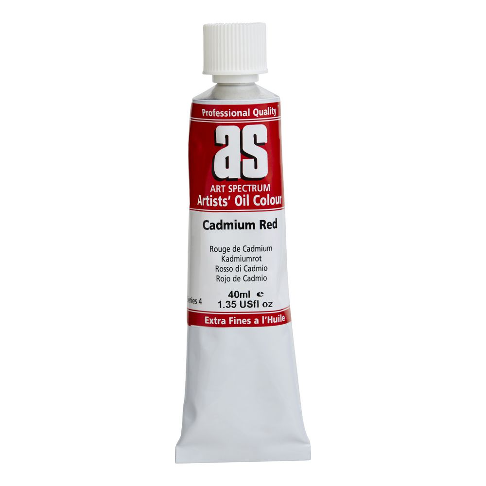 Art Spectrum Oil 40mL Cadmium Red S4