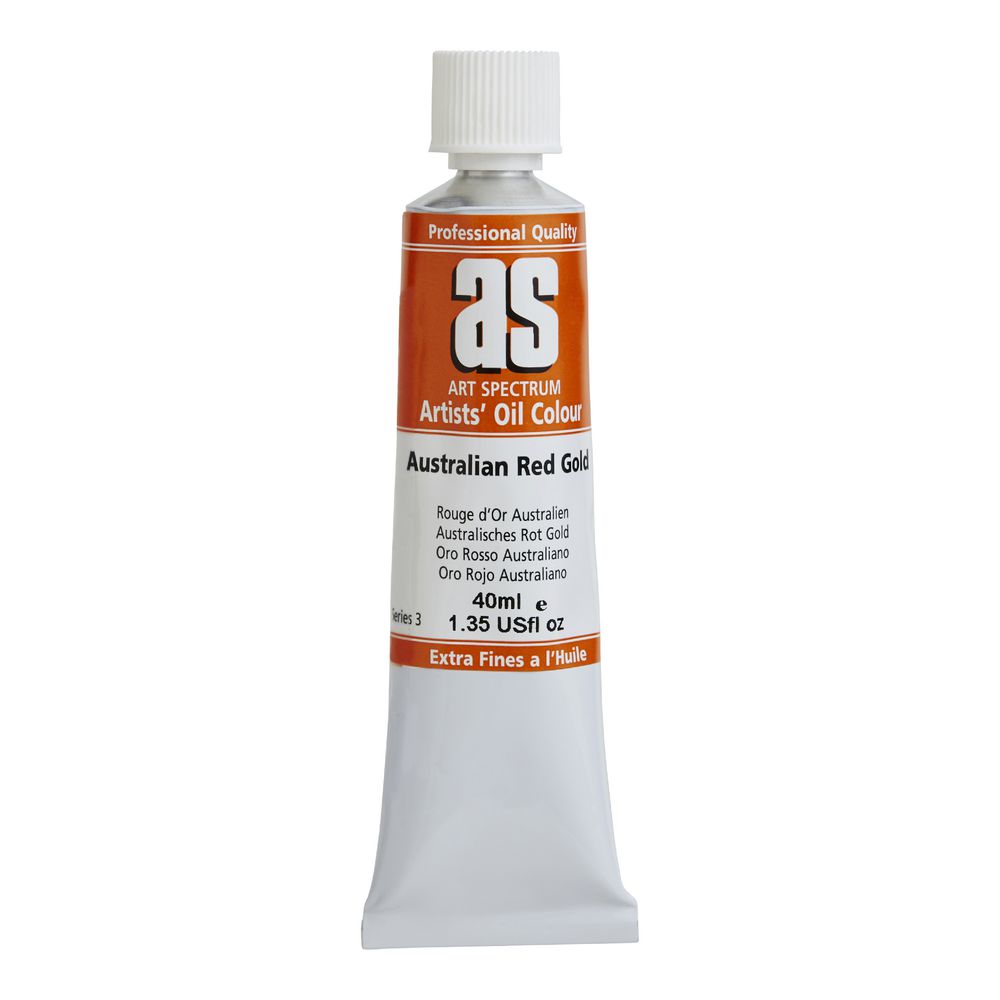 Art Spectrum Oil 40mL Australian Red Gold S3