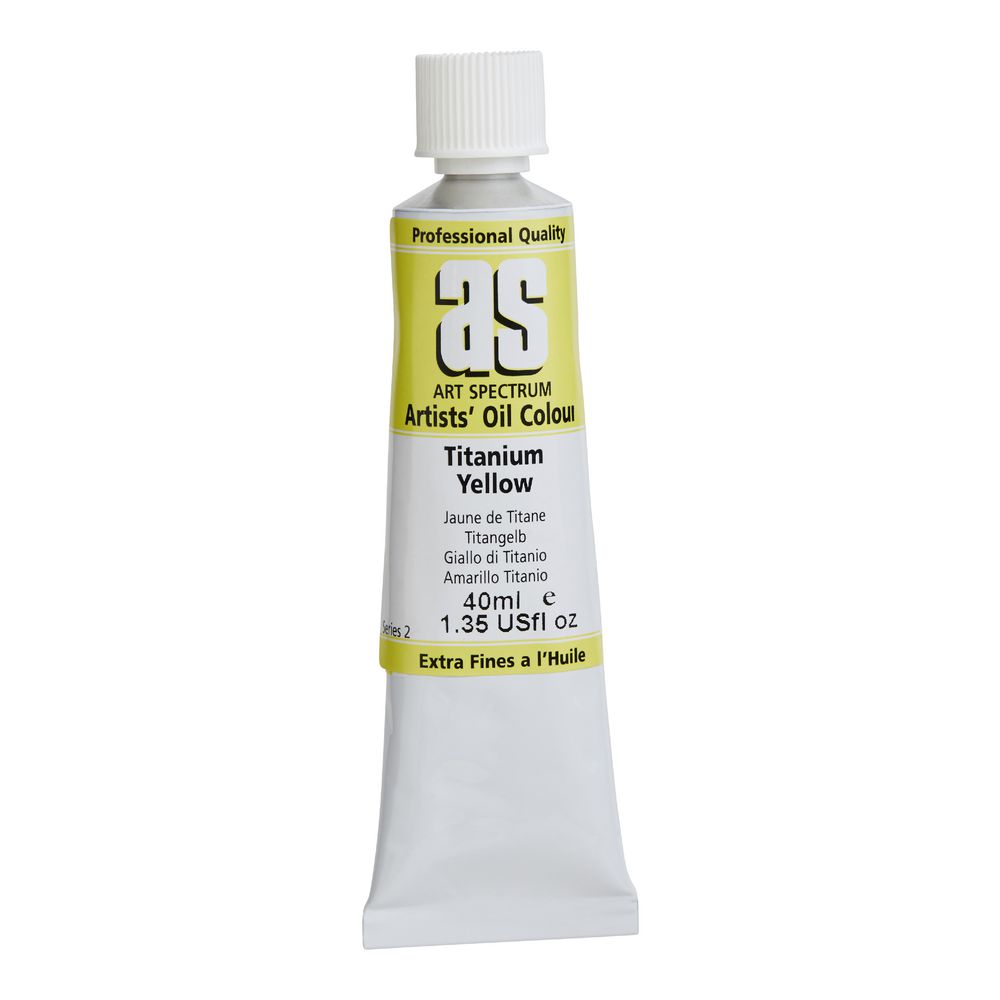 Art Spectrum Oil 40mL Titanium Yellow S2