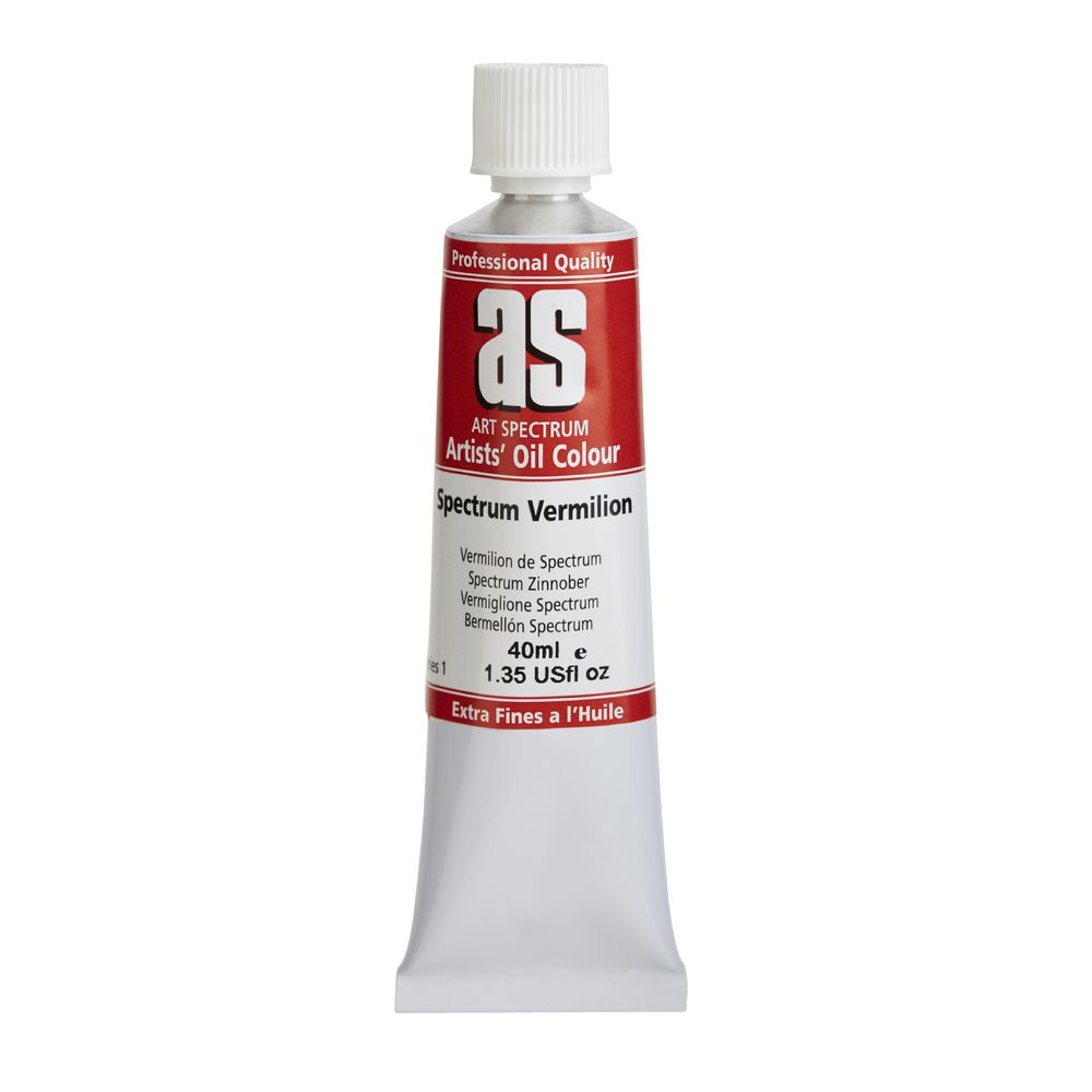 Art Spectrum Oil 40mL Spectrum Vermilion S1