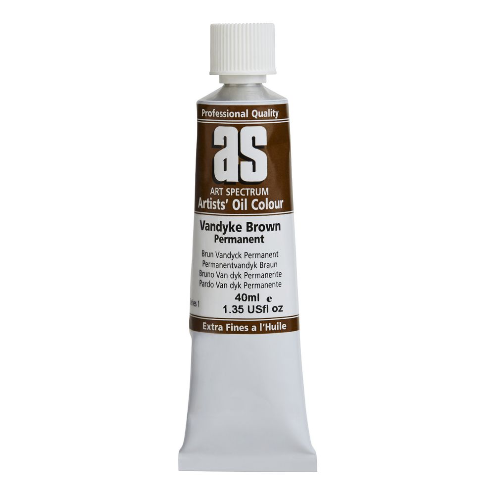 Art Spectrum Oil 40mL Permanent Vandyke Brown S1