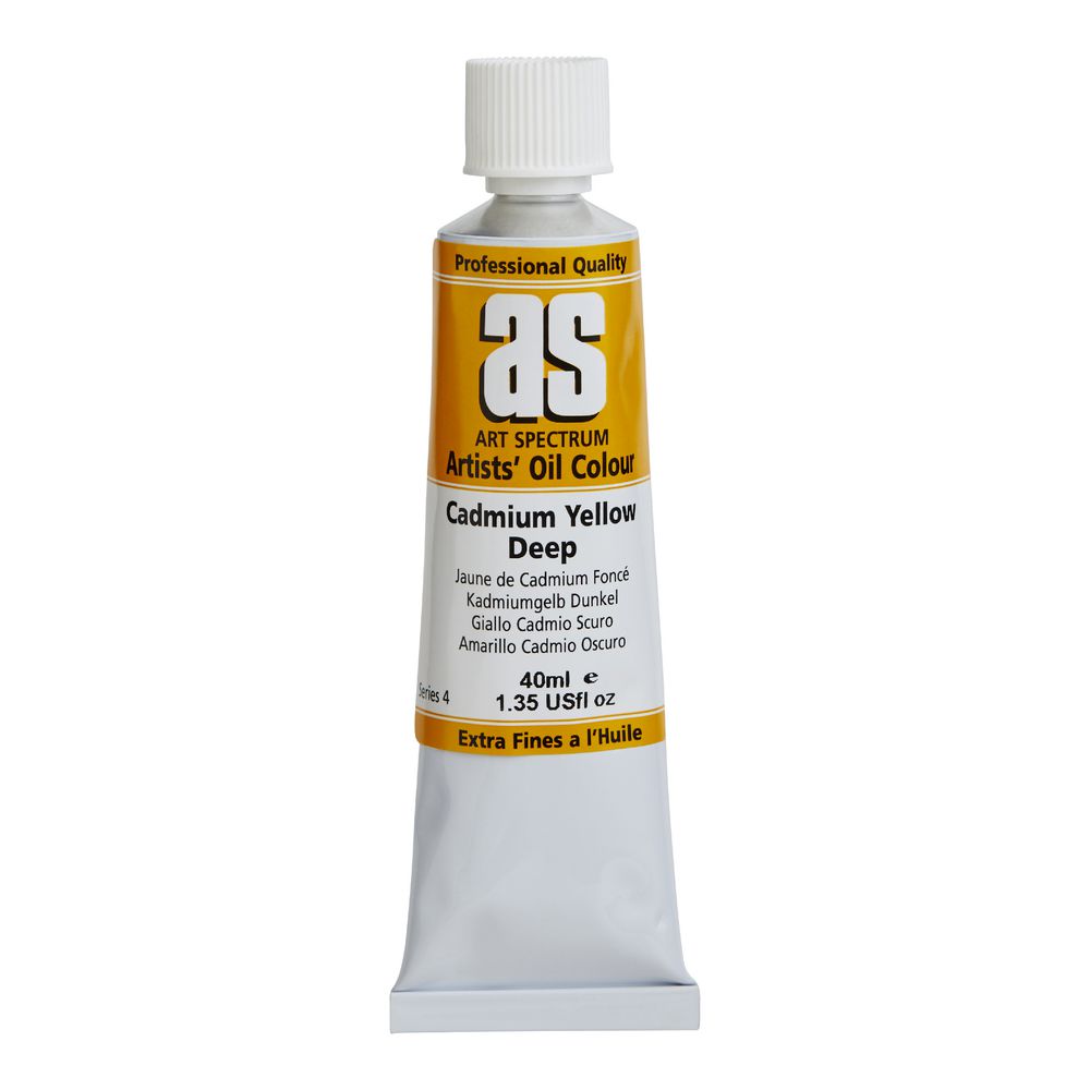 Art Spectrum Oil 40mL Cadmium Yellow Deep S4