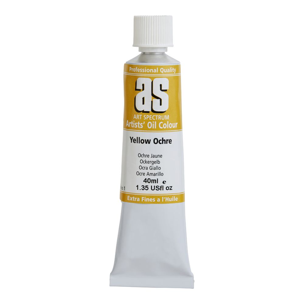 Art Spectrum Oil 40mL Yellow Ochre S1