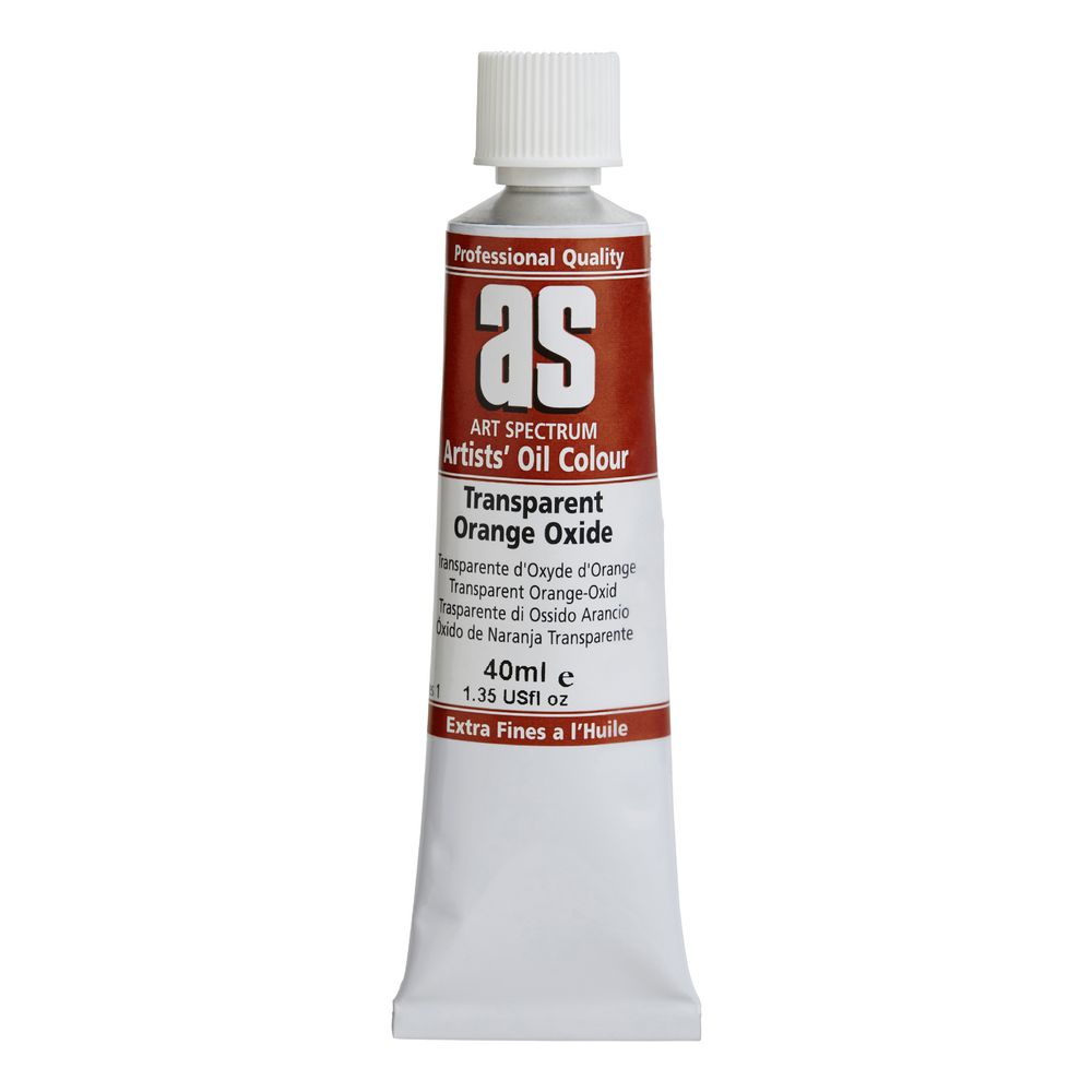 Art Spectrum Oil 40mL Transparent Orange Oxide S1
