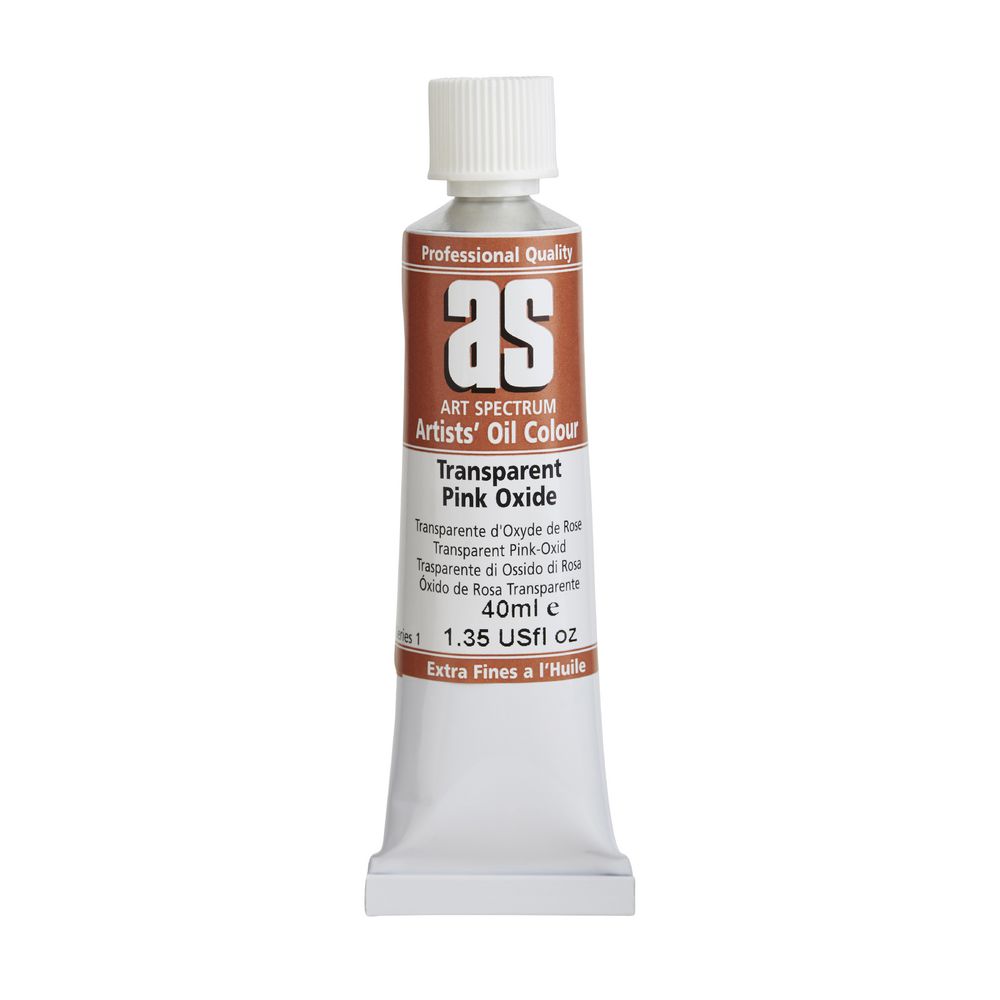 Art Spectrum Oil 40mL Transparent Pink Oxide S1