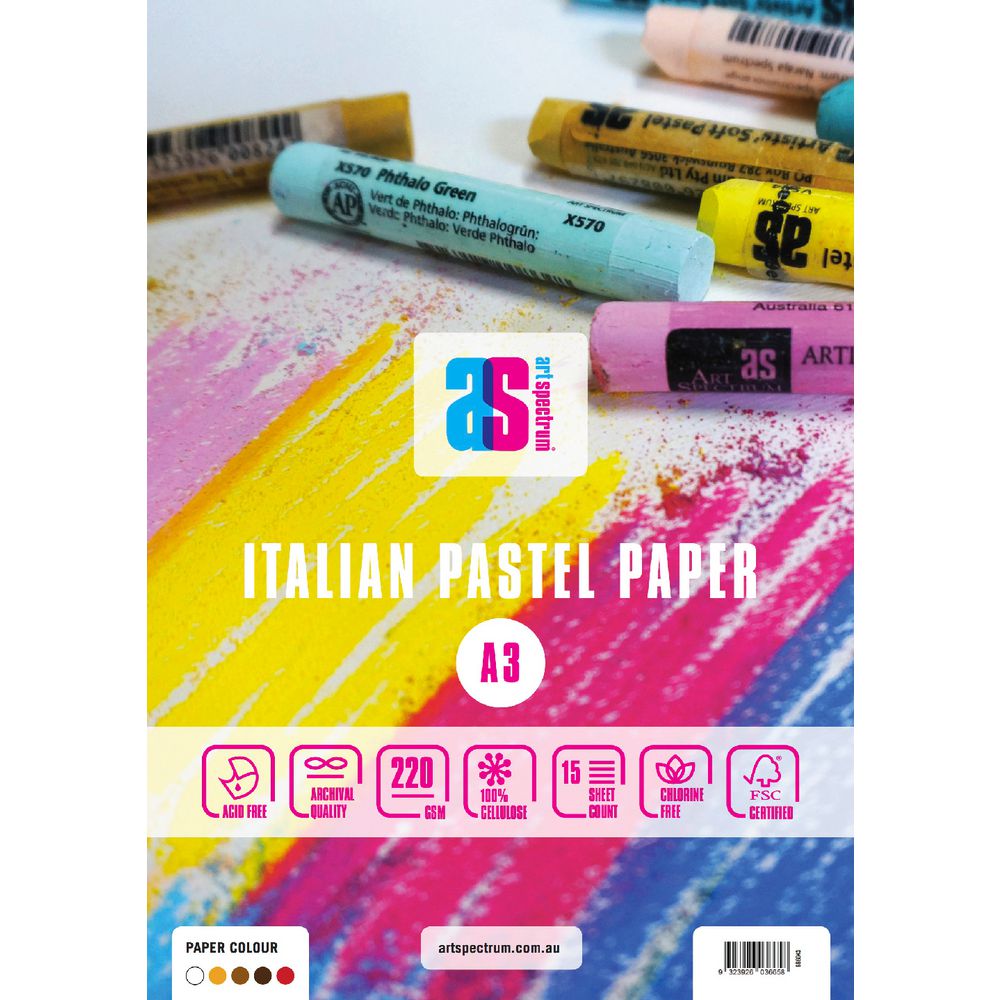 Art Spectrum A3 Pastel Pad 30 Page Australian