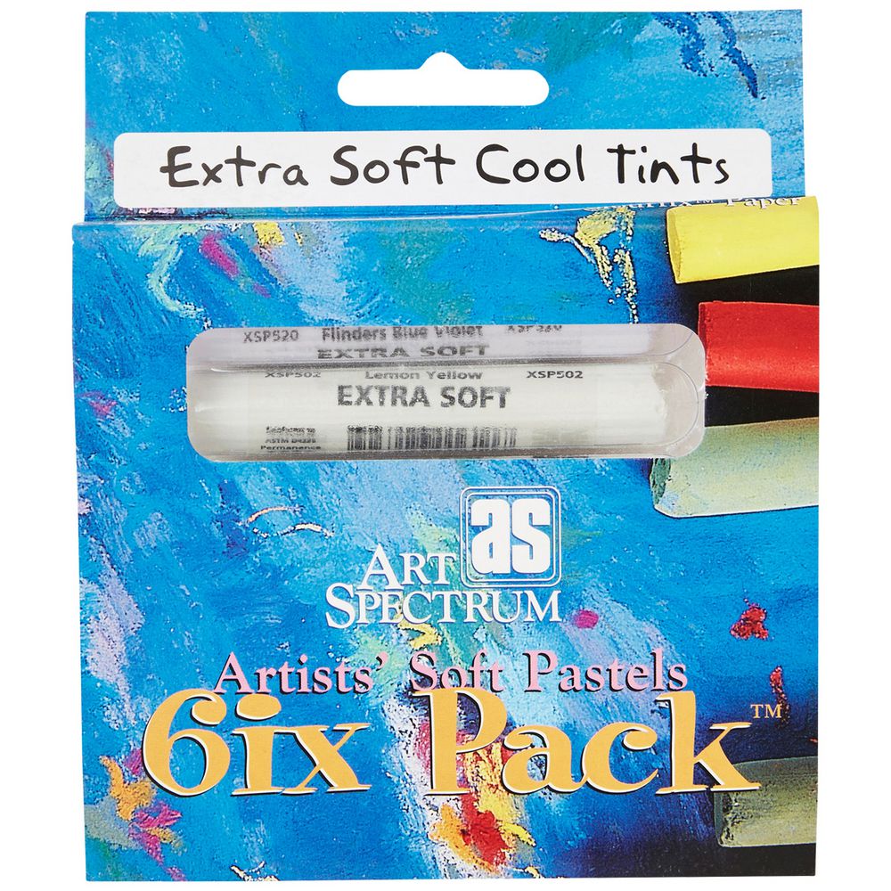 Art Spectrum Pastel Extra Soft Cool Tints 6 Pack