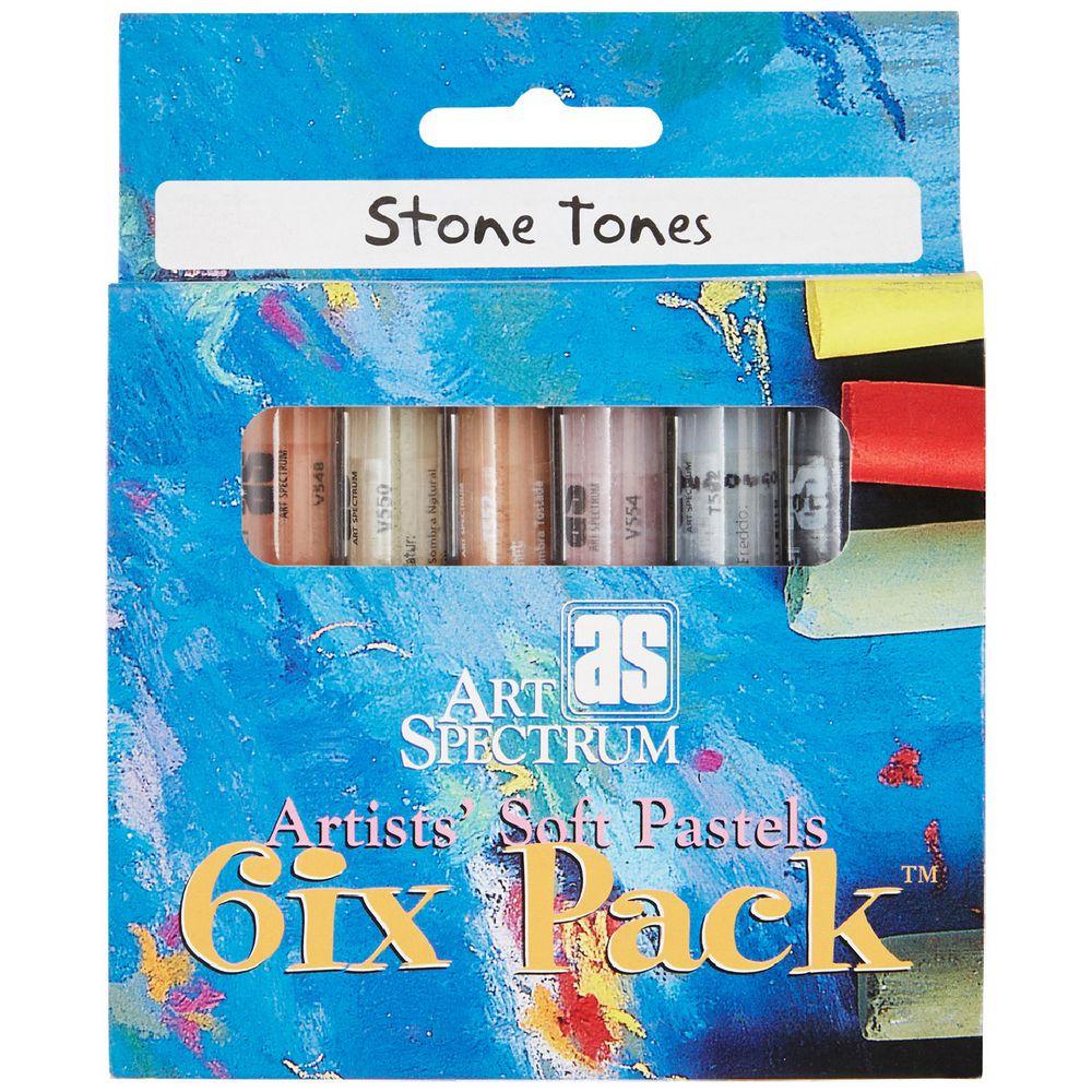 Art Spectrum Pastel Stones Tones 6 Pack
