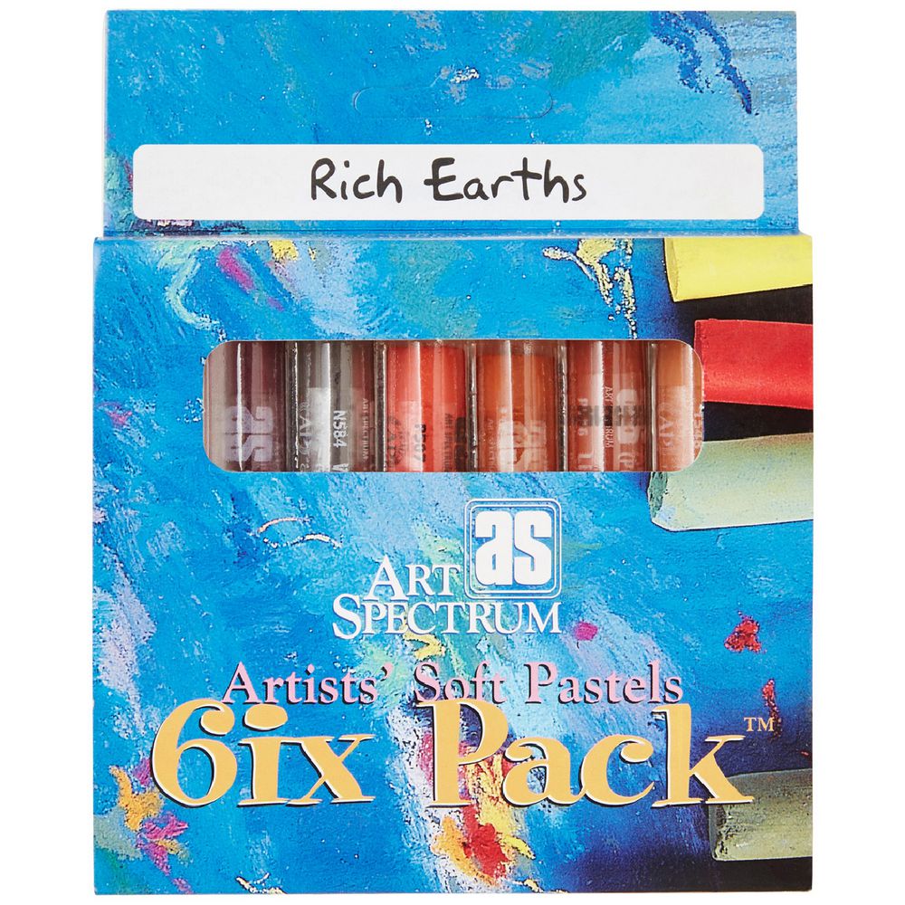 Art Spectrum Pastel Rich Earths 6 Pack