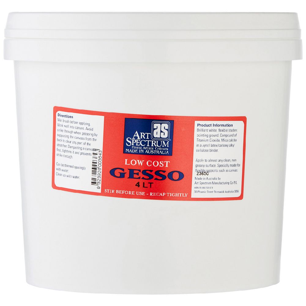Art Spectrum Studio Acrylic Gesso 4L