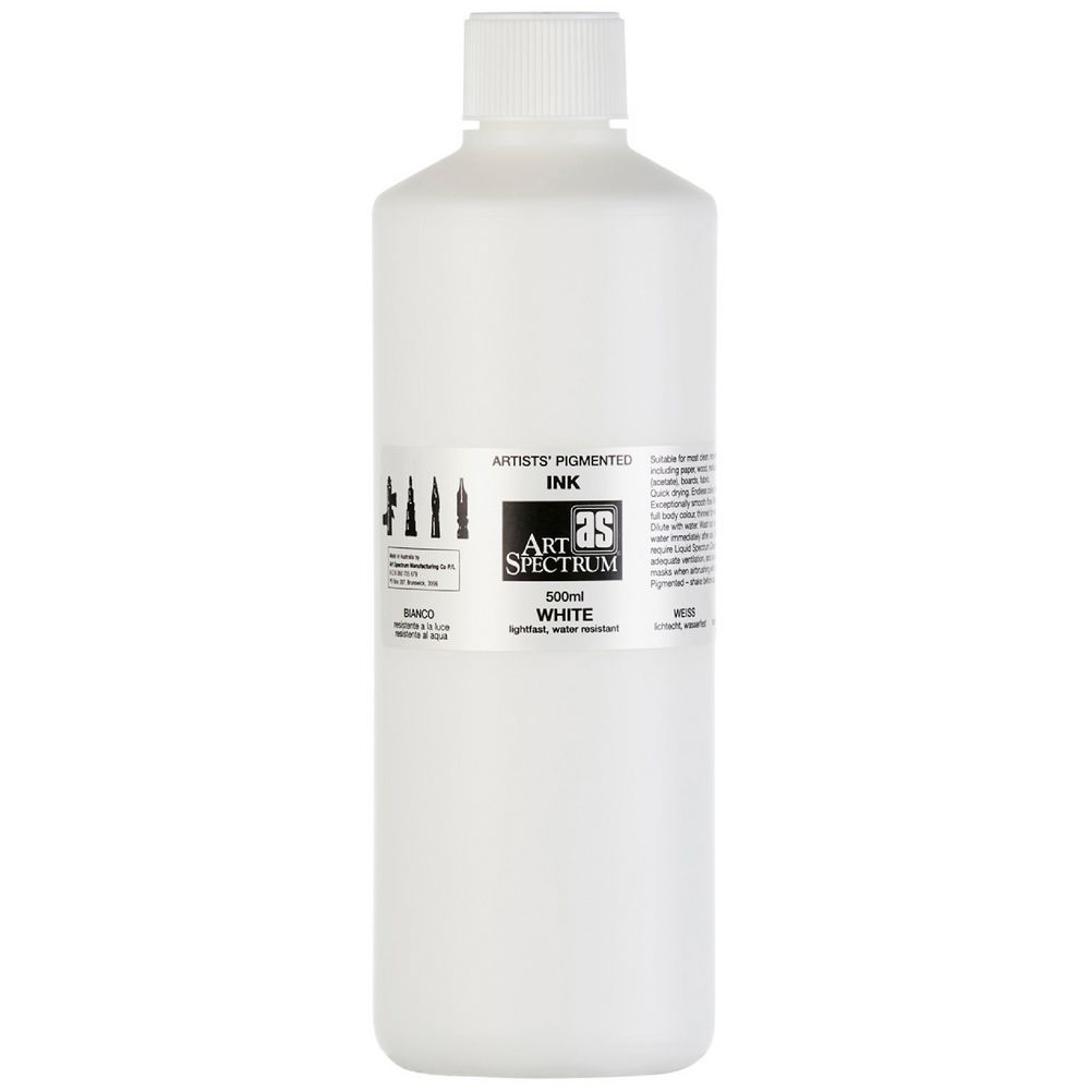Art Spectrum Pigmented Ink 500mL White