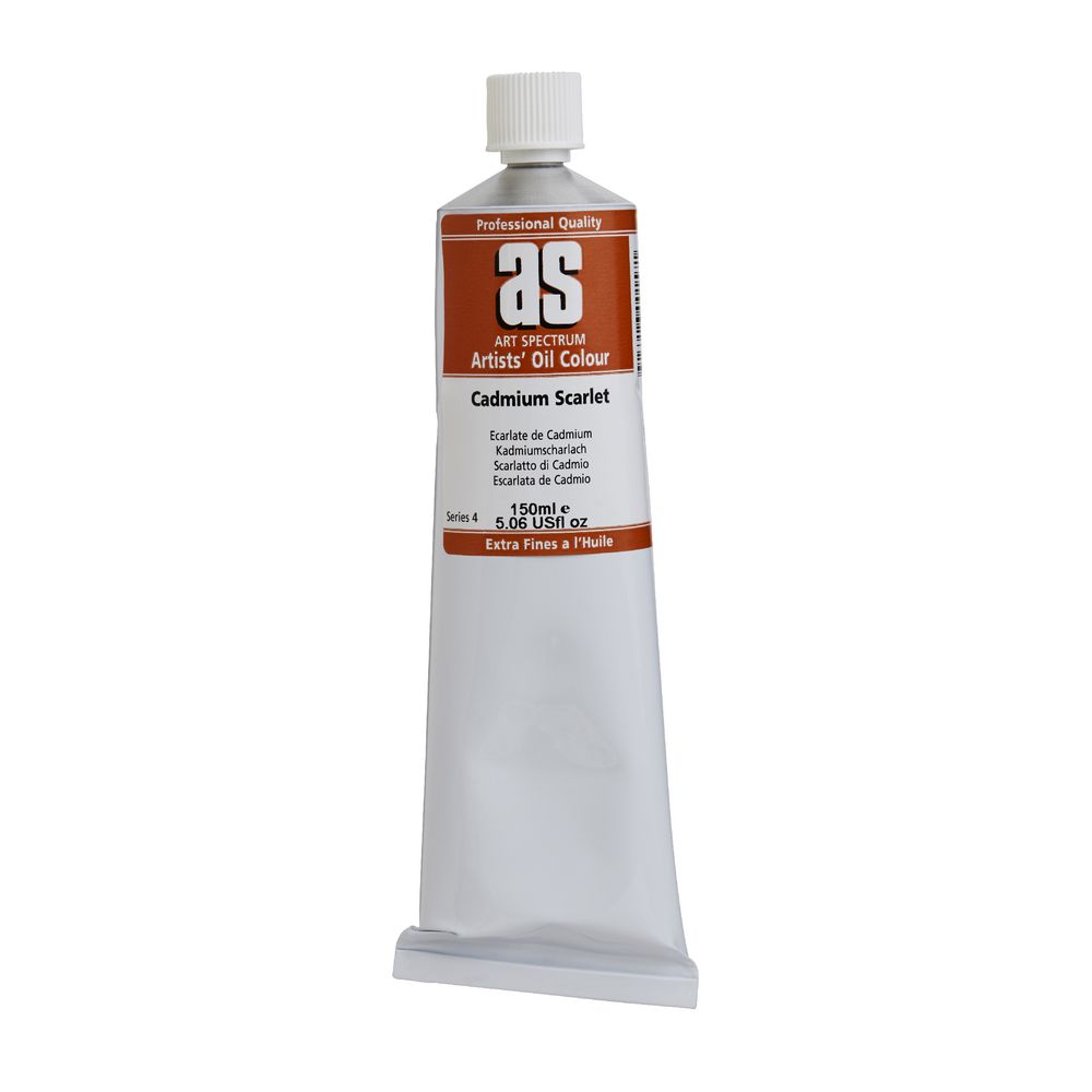 Art Spectrum Oil 150mL Cadmium Scarlet Series 4
