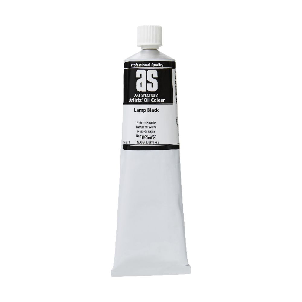 Art Spectrum Oil 150mL Lamp Black Series 1
