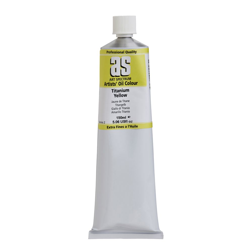 Art Spectrum Oil 150mL Titanium Yellow Series 2