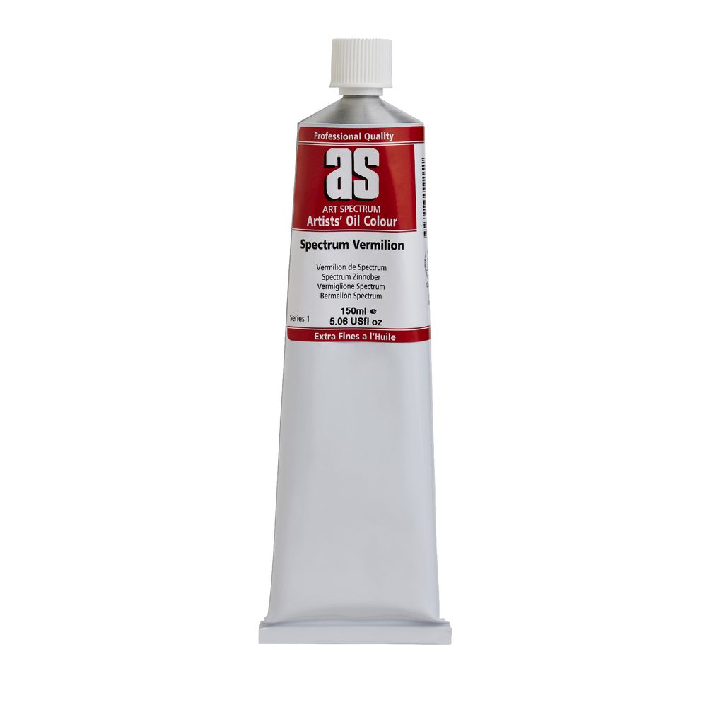 Art Spectrum Oil 150mL Spectrum Vermilion Series 1