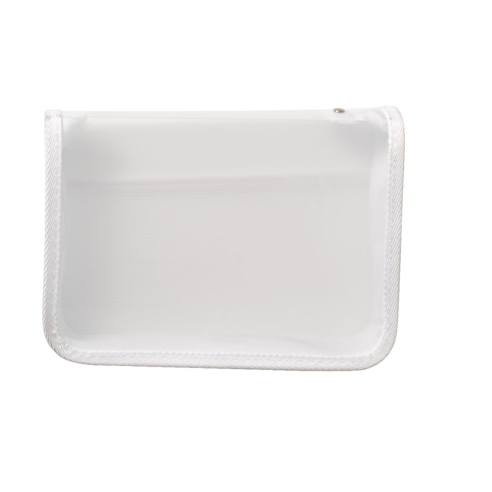 AusInc A5 Zipped Document Folder Clear