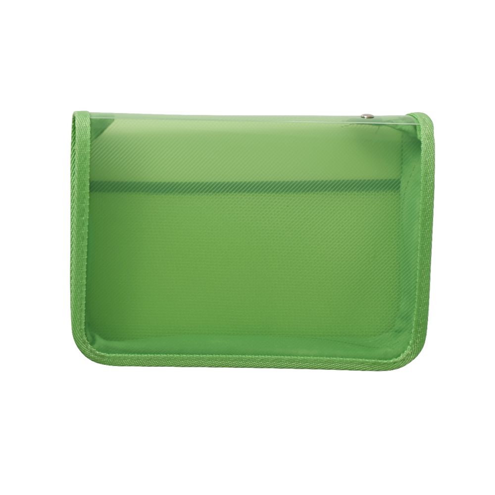 AusInc A5 Document Box with Zip Green
