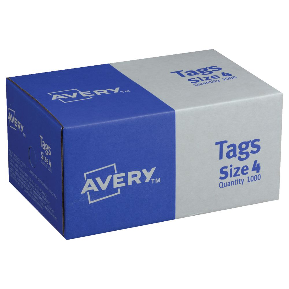 Avery Shipping Tags Green Size 4 1000 Pack