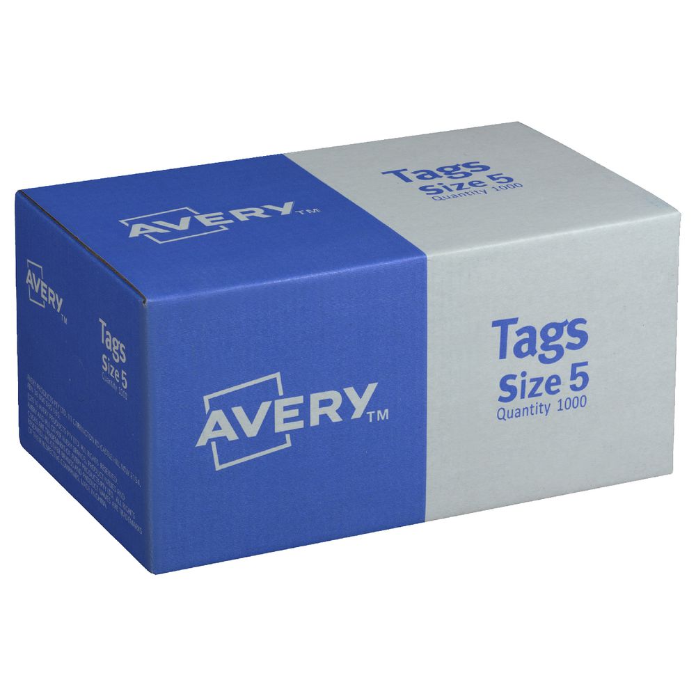 Avery Heavy Duty Buff Shipping Tags Size 5 100 Pack
