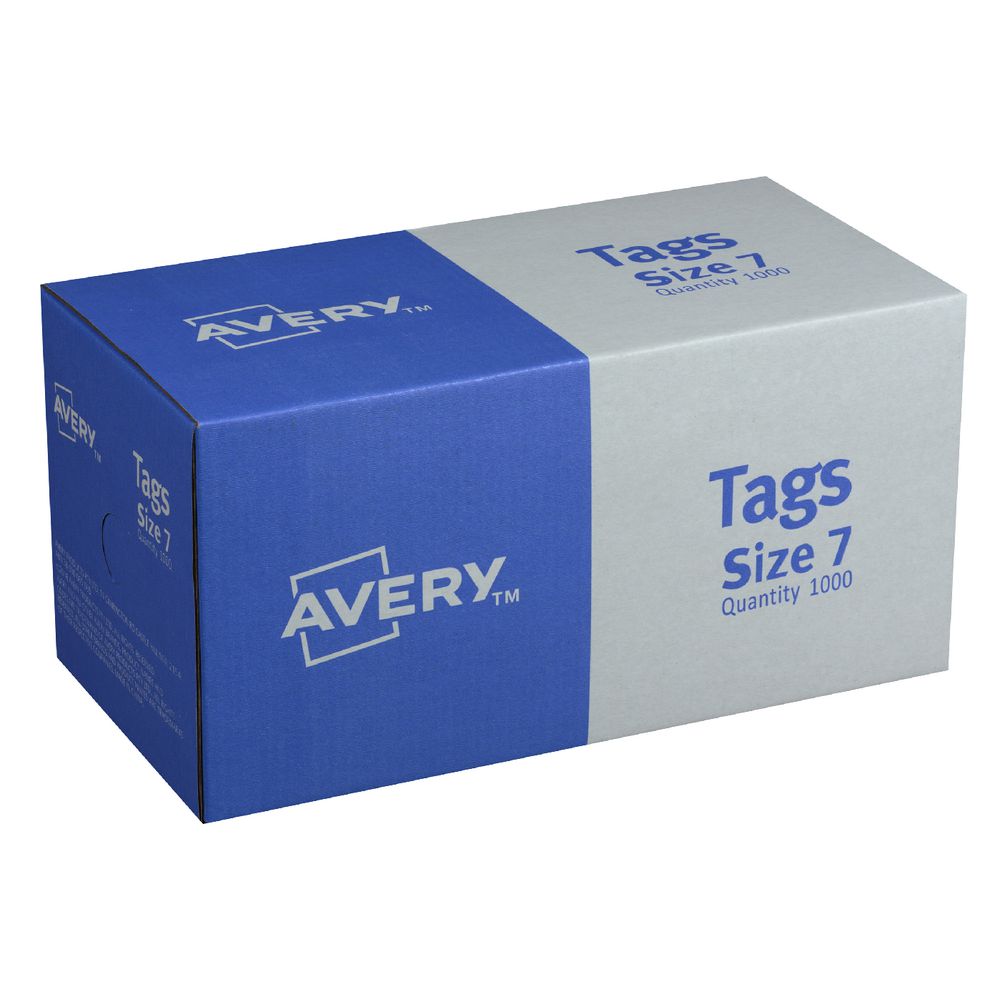 Avery Shipping Tags Buff Size 7 1000 pack