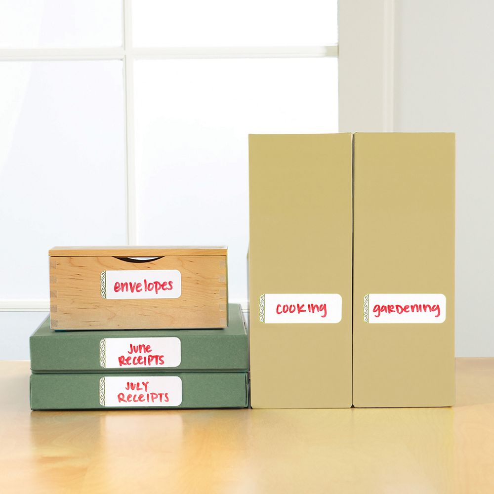 Avery Cottage Collection Dry Erase Labels 16 Pack