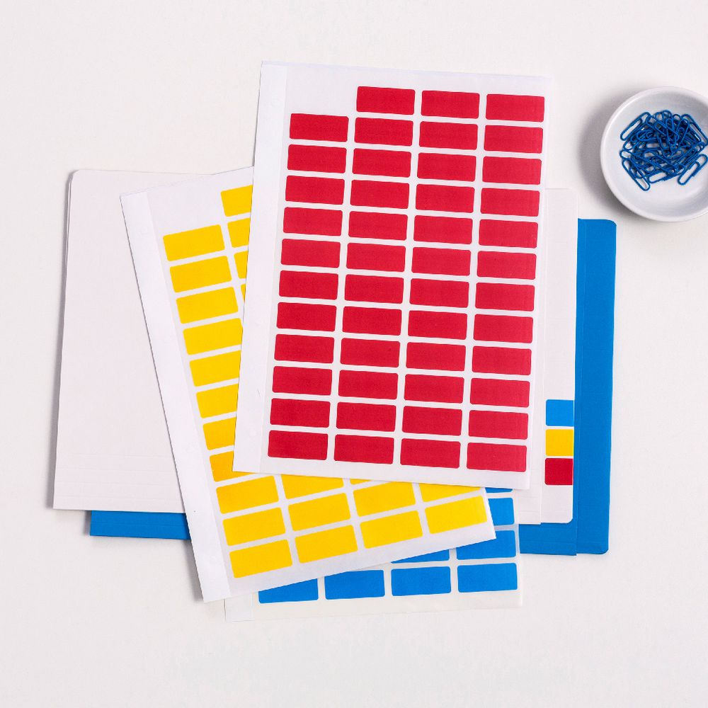 Avery Block Label Light Blue 240 Pack