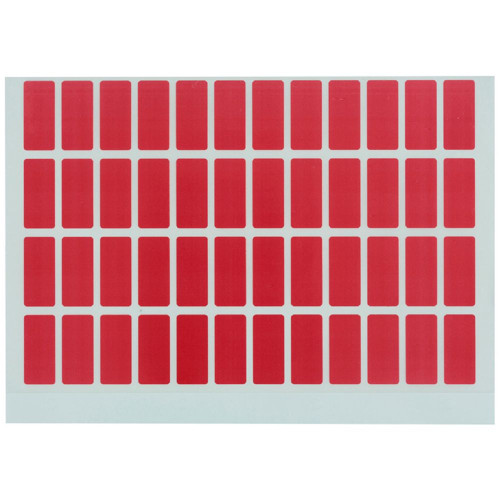 Avery Block Label Red 240 Pack