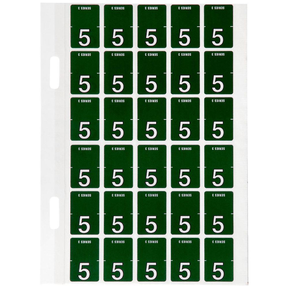 Avery Lateral File Top Tab Label '5' 150 Pack