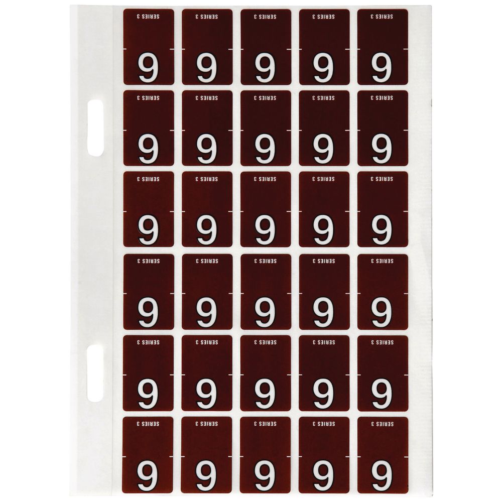 Avery Lateral File Top Tab Label '9' 150 Pack | Officeworks