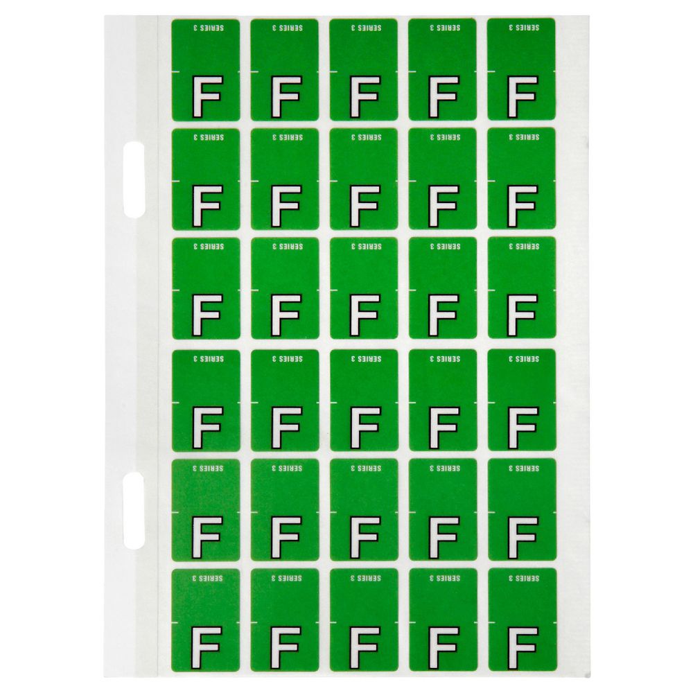 Avery Lateral File Top Tab Label 'F' 150 Pack