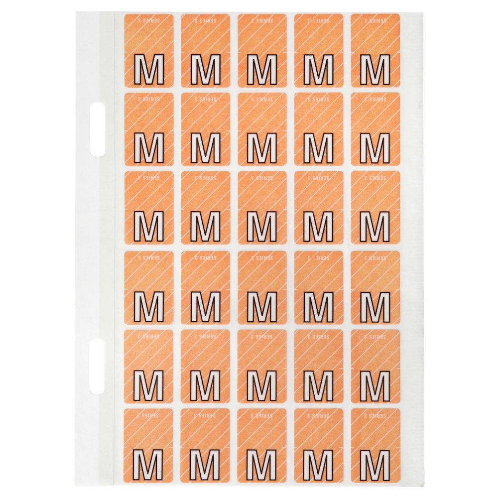 Avery Lateral File Top Tab Label 'M' 150 Pack