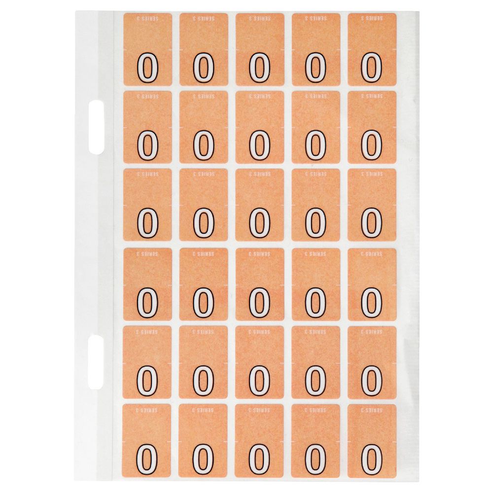 Avery Lateral File Top Tab Label 'O' 150 Pack