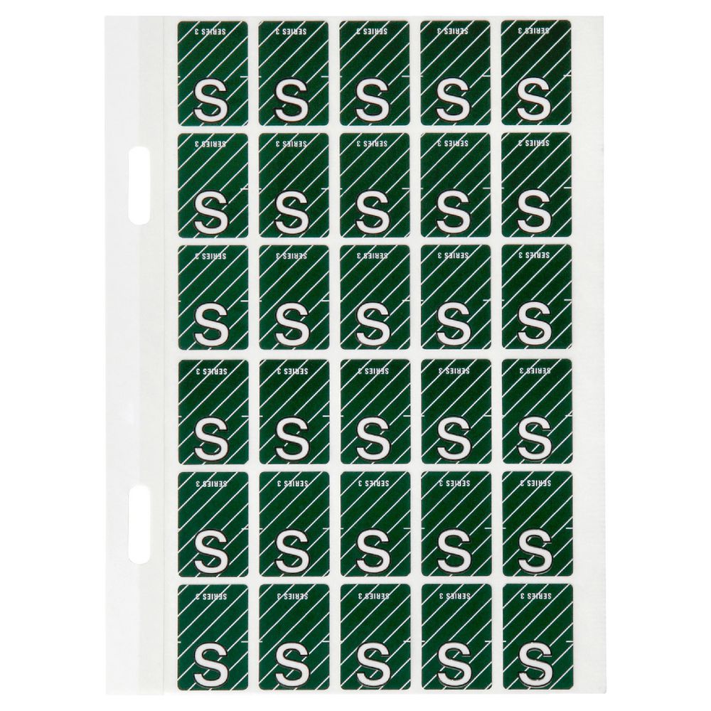 Avery Lateral File Top Tab Label 'S' 150 Pack
