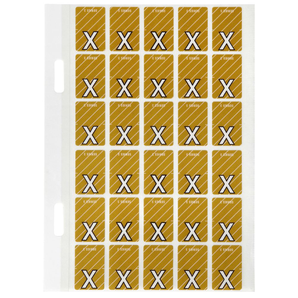 Avery Lateral File Top Tab Label 'X' 150 Pack