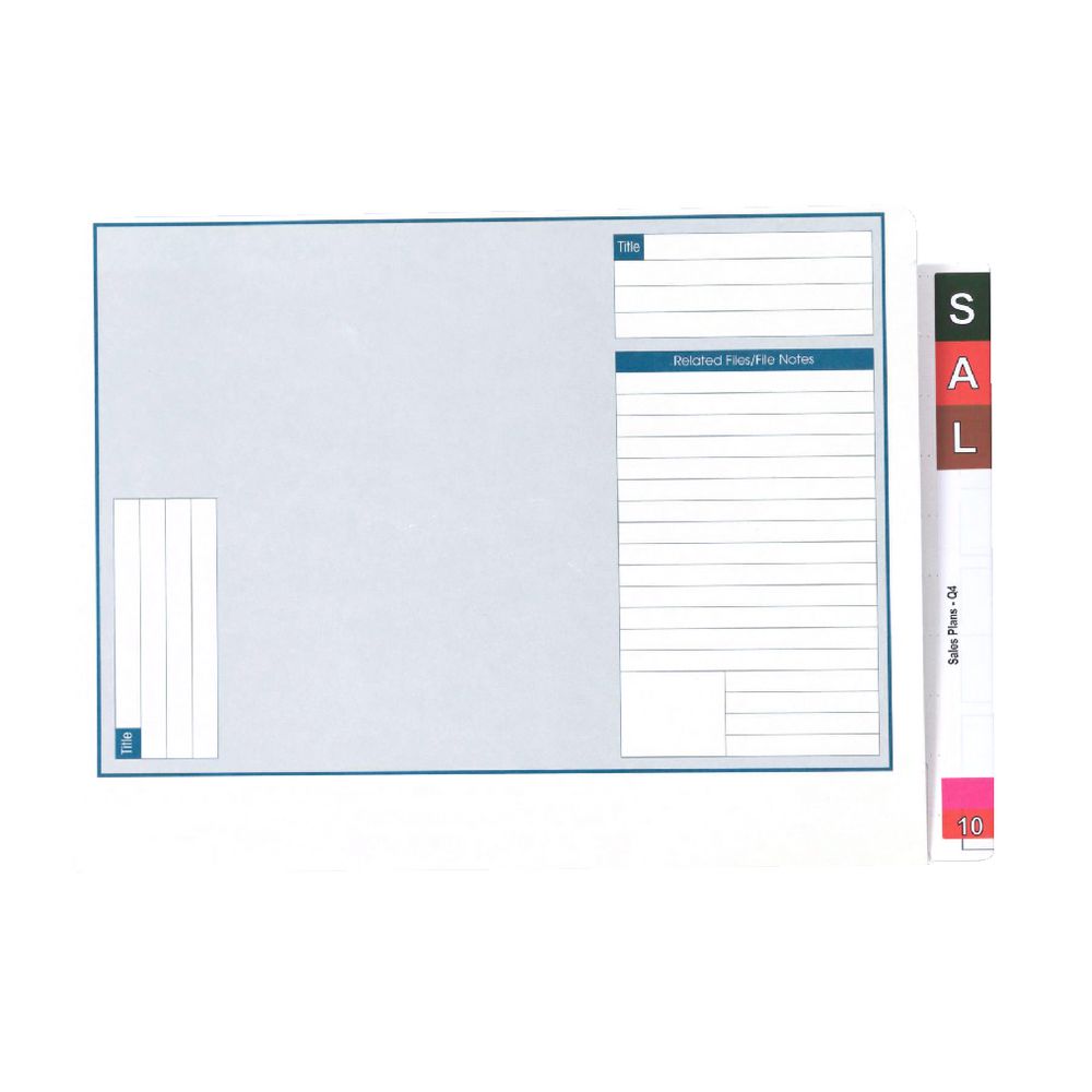 Avery Lateral Note Standard File 35mm Expansion 100 Pack